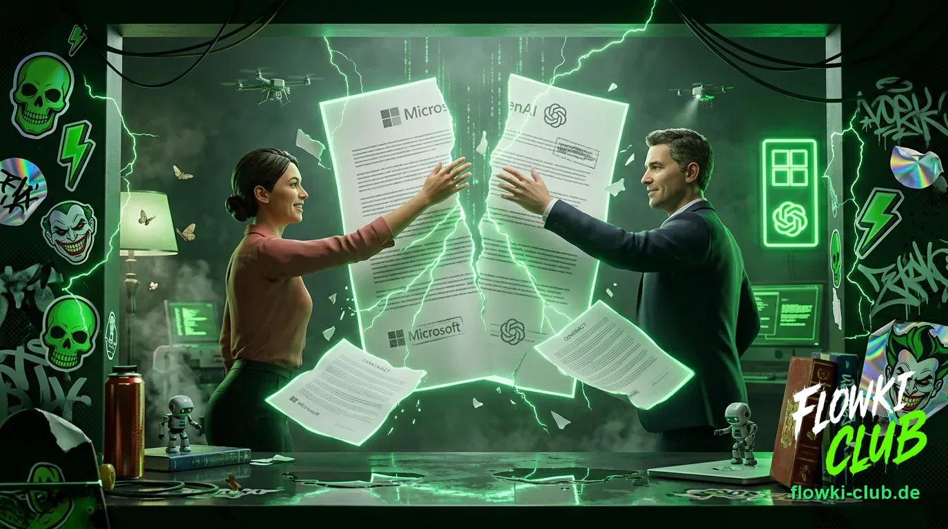 Microsoft und OpenAI reformieren KI-Partnerschaft