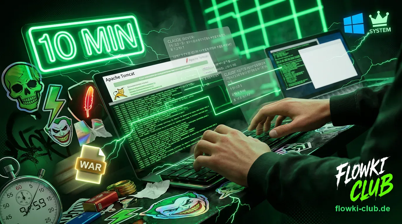 Jerry Walkthrough — HackTheBox Easy (Windows) mit KI-Unterstützung