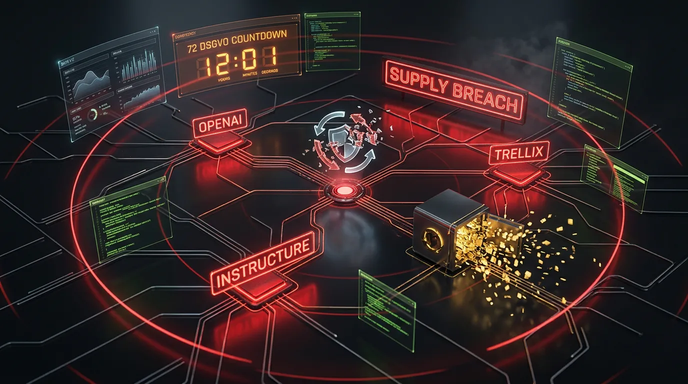 Supply-Chain-Angriffe: OpenAI, Instructure und Trellix im Fokus