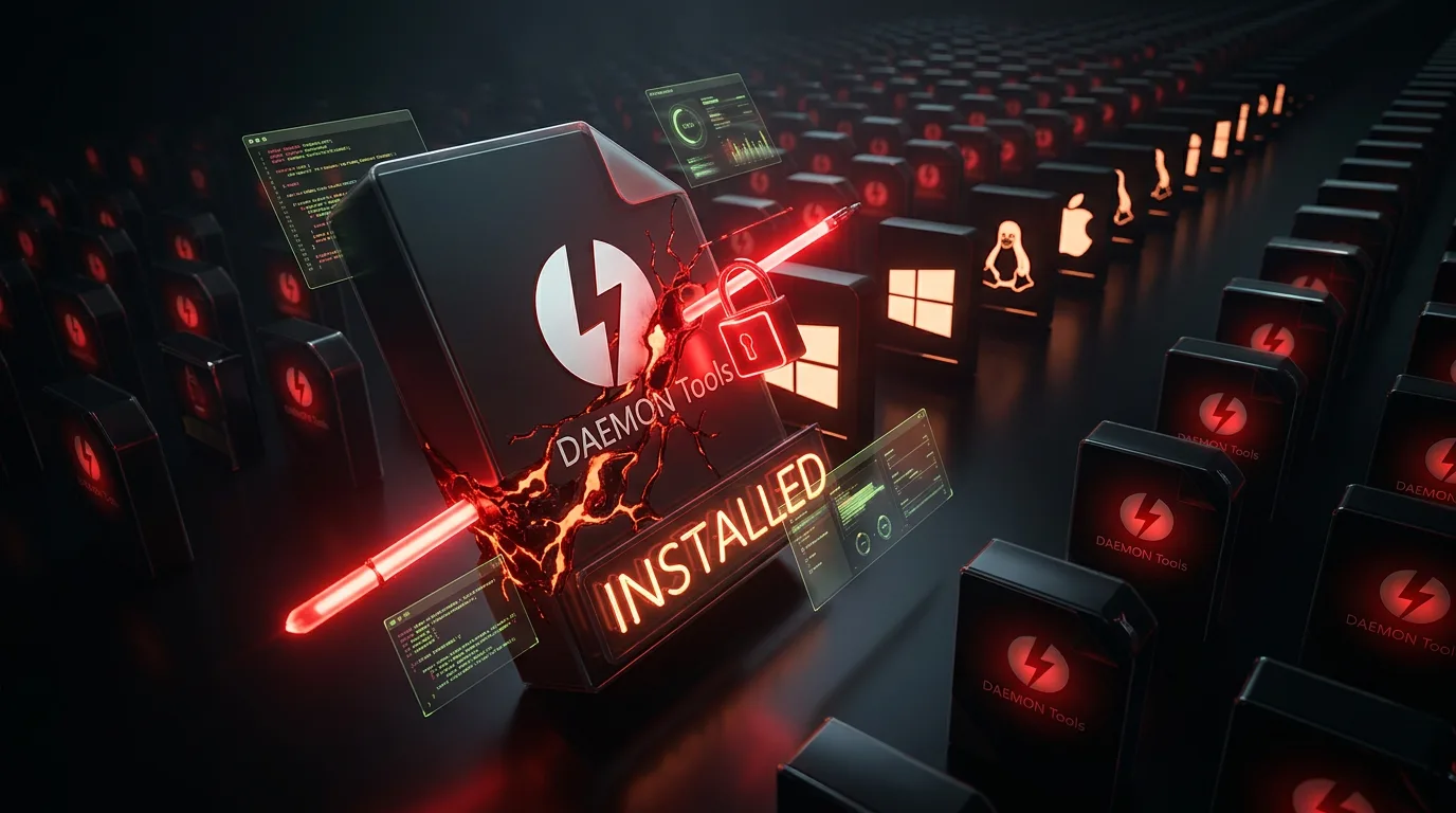 DAEMON Tools Supply-Chain-Angriff: Backdoor über offizielle Installer