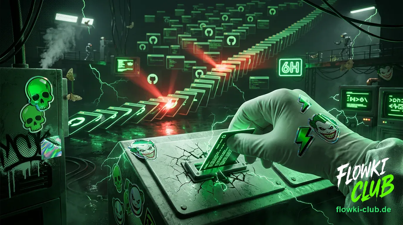 GitHub-Backdoor: 5.500 Repositories in 6 Stunden kompromittiert