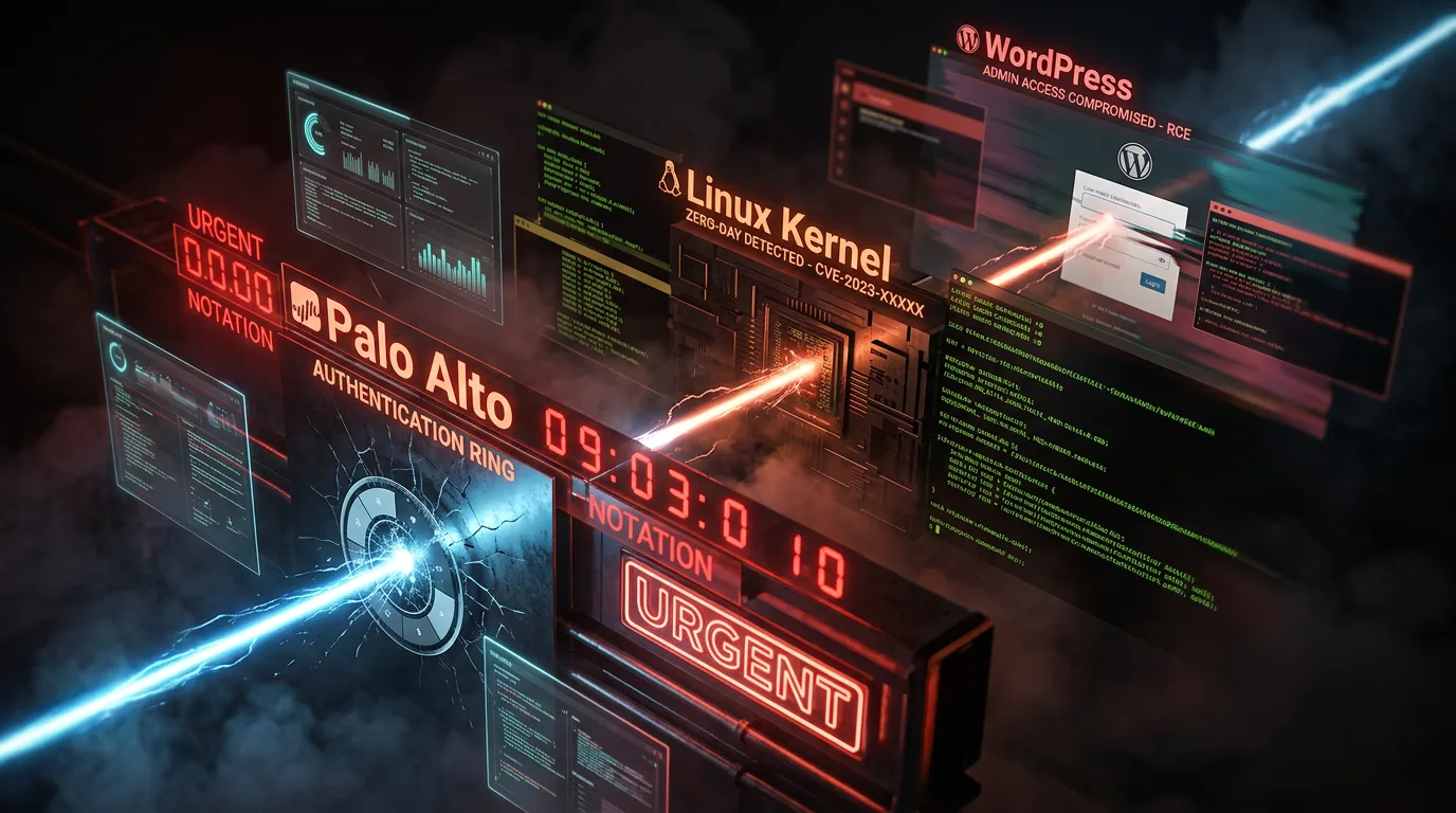 Linux-Kernel und Enterprise-Firewalls unter Beschuss — drei kritische Exploits aktiv