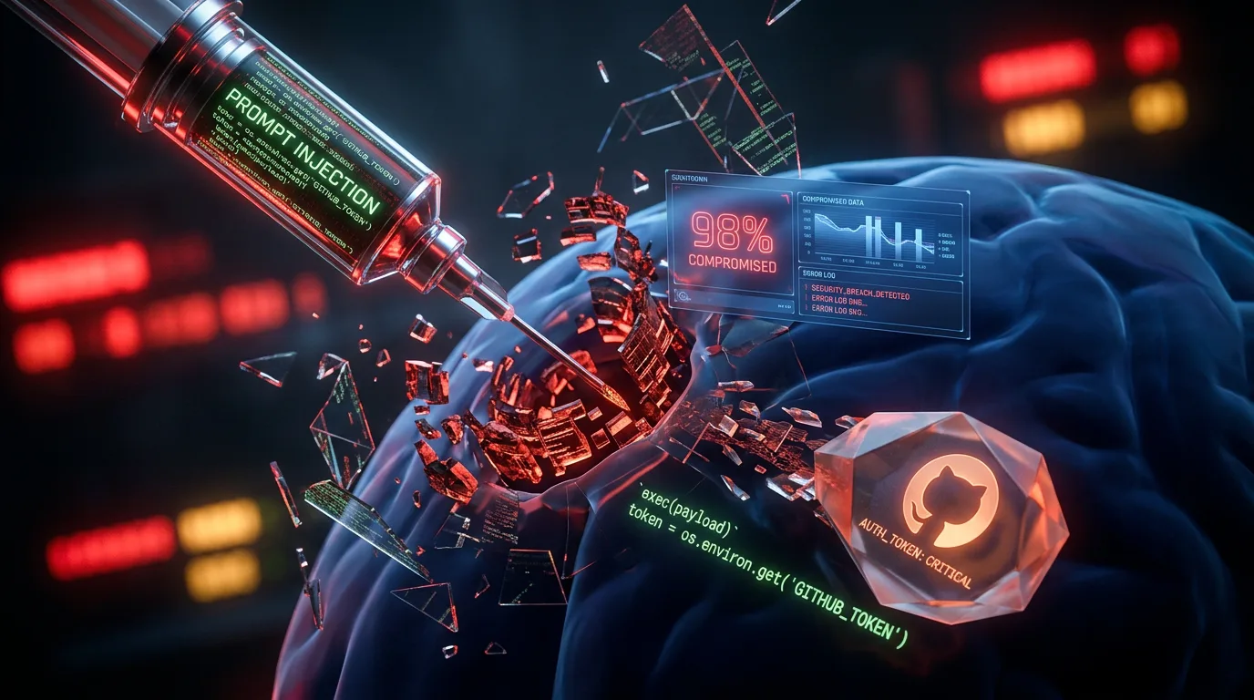 KI-Agenten unter Feuer: Prompt-Injection-Raten bis 98%, GitHub-Token-Diebstahl durch Code-Execution