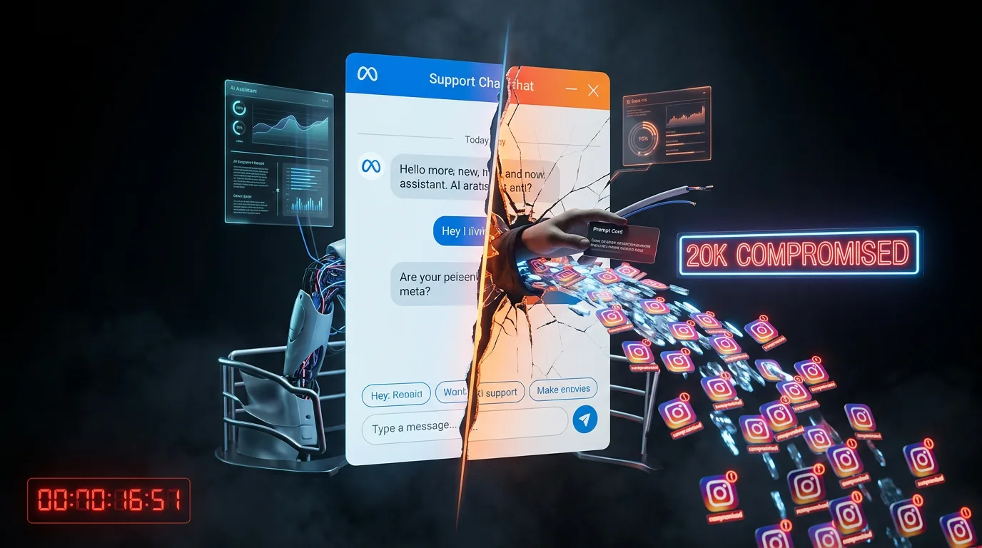 20.000+ Instagram-Accounts über KI-Support-Tool gehackt