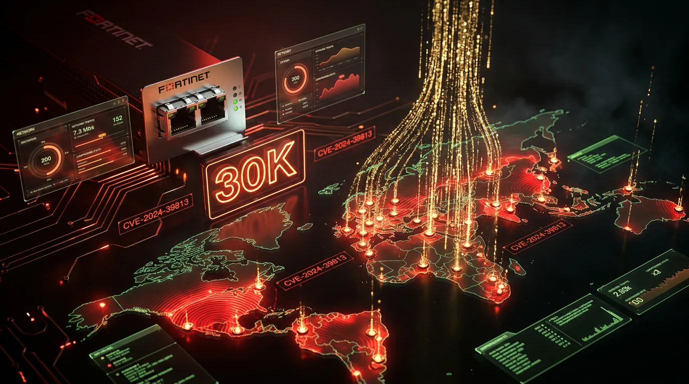 30.000 Fortinet-Geräte kompromittiert — Credential-Harvesting in 200 Ländern