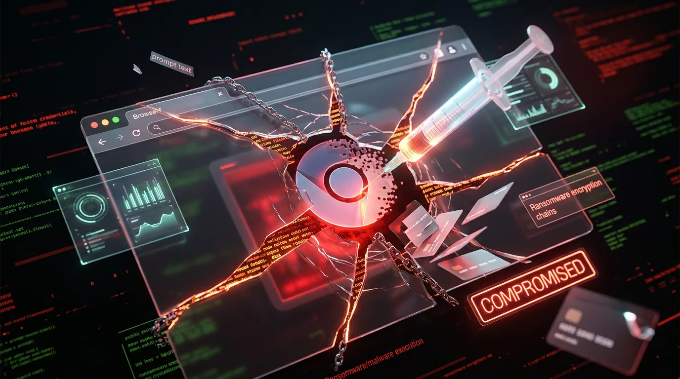 KI-Browser als Malware-Vektor: Chromium-Lücken und Prompt-Injection-Angriffe
