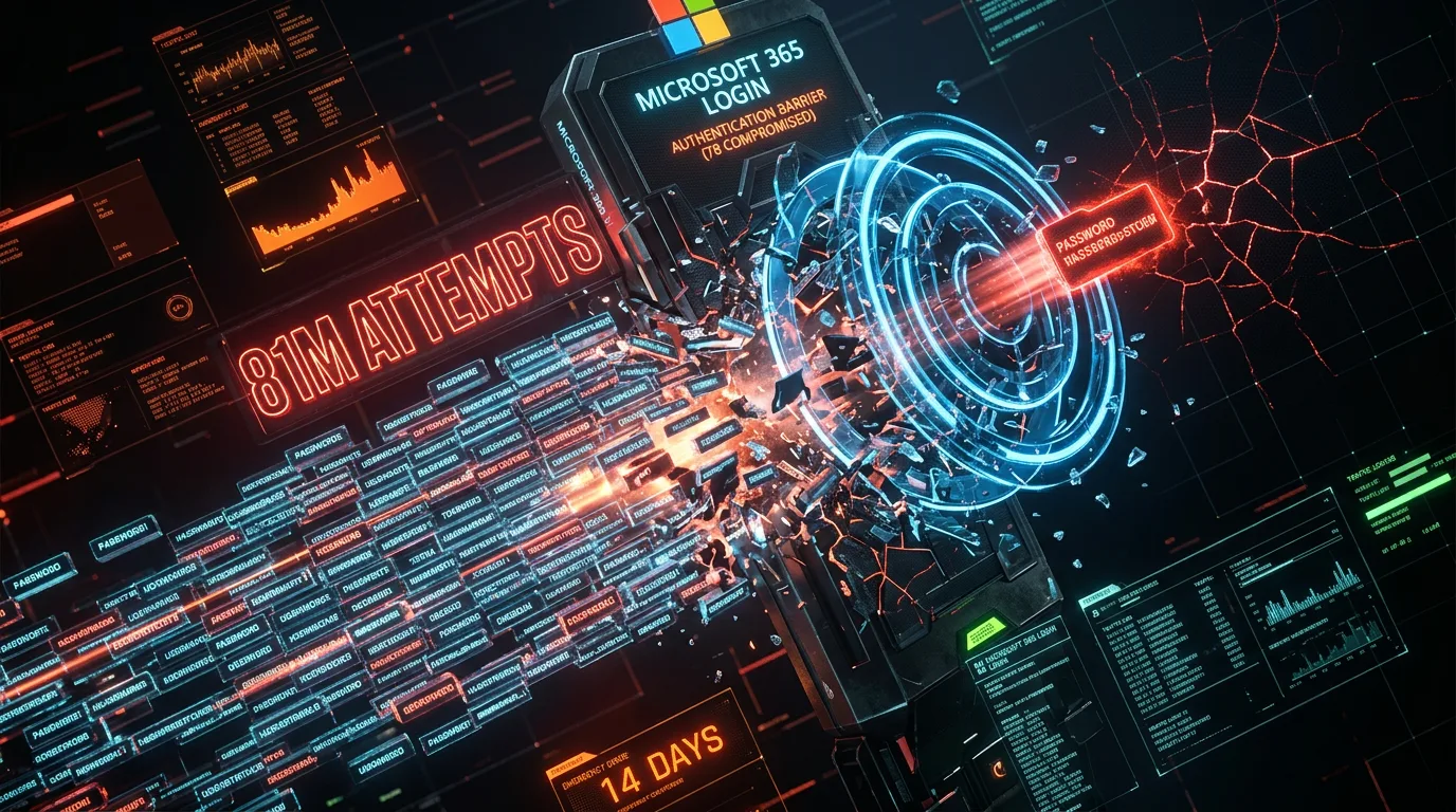 81 Millionen Login-Versuche: Massive Passwort-Spray-Attacke auf Microsoft 365