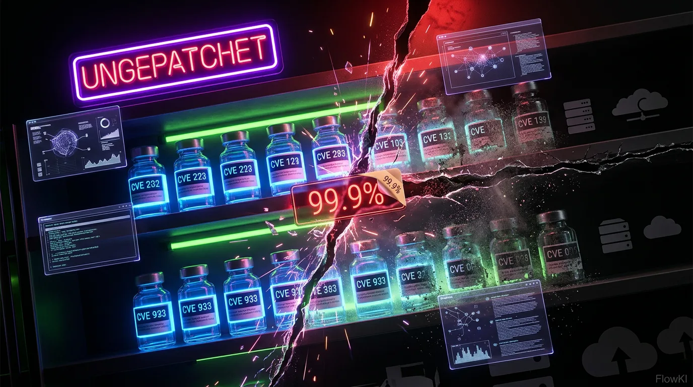 99,9% der behebbaren AI-Schwachstellen bleiben ungepatchet