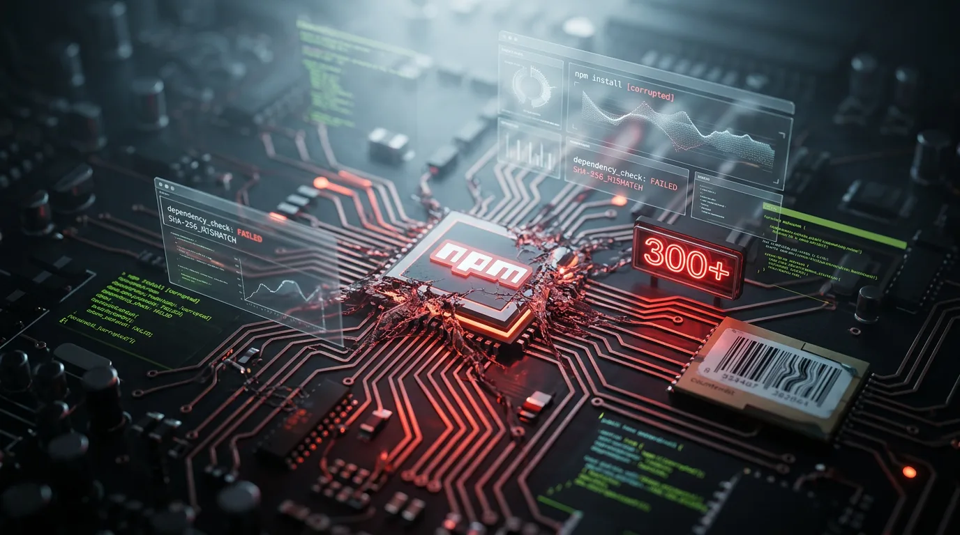 300+ gefälschte Repos und NPM-Pakete verteilen Malware — Supply-Chain im Fokus